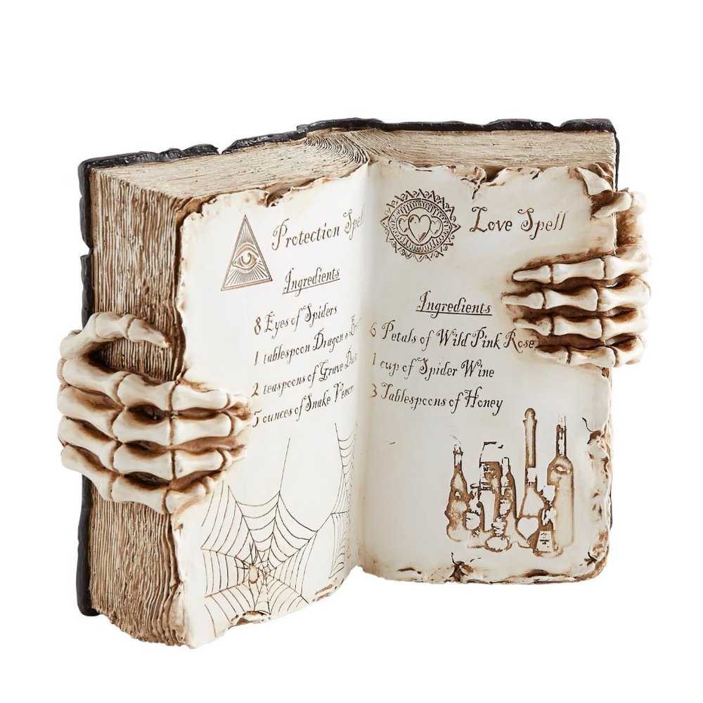 Halloween Spellbook Decoration - Pier 1 - NWT